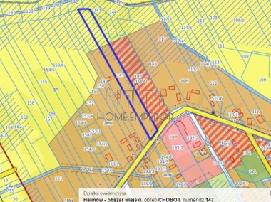 Działka, sprzedaż, 5900.00, Chobot, Halinów (gm.), Miński (pow.)-1