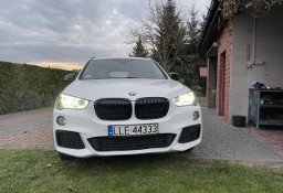 BMW X1 F48 Bmw x1 śliczne białe z napędem 4x4 akonowmiczne spalanie