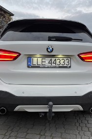 Bmw x1 śliczne białe z napędem 4x4 akonowmiczne spalanie-2