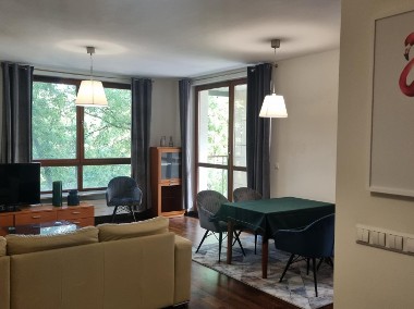 Wynajmę bezpośrednio  dwa pokoje 56 m2 w apartamentowcu, Mokotów blisko Gal Mok.-1