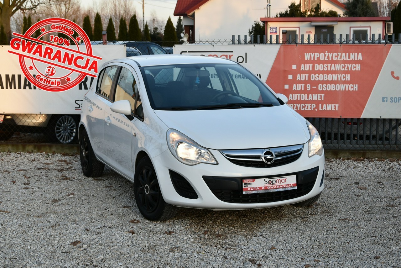 Opel Corsa D 1.3CDTi 75KM XII.2012r. lift Klima TEMPOMAT Isofix 5drzwi Polecam