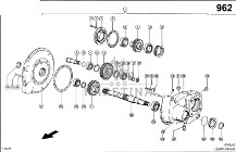 Claas Lexion 560 WAŁEK NAPĘDU NAGARNIACZA Z WPUSTEM 0006376910 (Silnik 3126b; przekładnia rozdziela