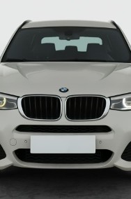 BMW X3 II (F25) , Salon Polska, Serwis ASO, 190 KM, Automat, Skóra, Navi,-2