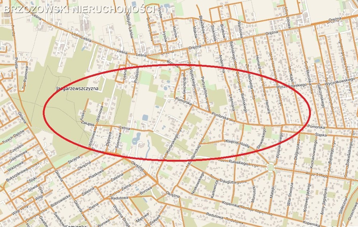 Zalesie Dolne, 1796 m², MPZP, mieszkaniowa, piaseczyński