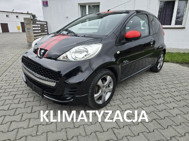 Peugeot 107 1,0Benz. Klimatyzacja-Sprawna.Serwis.Centralka.Alu.Ładne Opony.Ładny-1