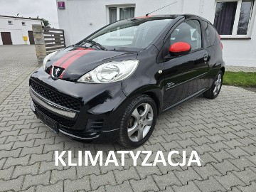 Peugeot 107 1,0Benz. Klimatyzacja-Sprawna.Serwis.Centralka.Alu.Ładne Opony.Ładny