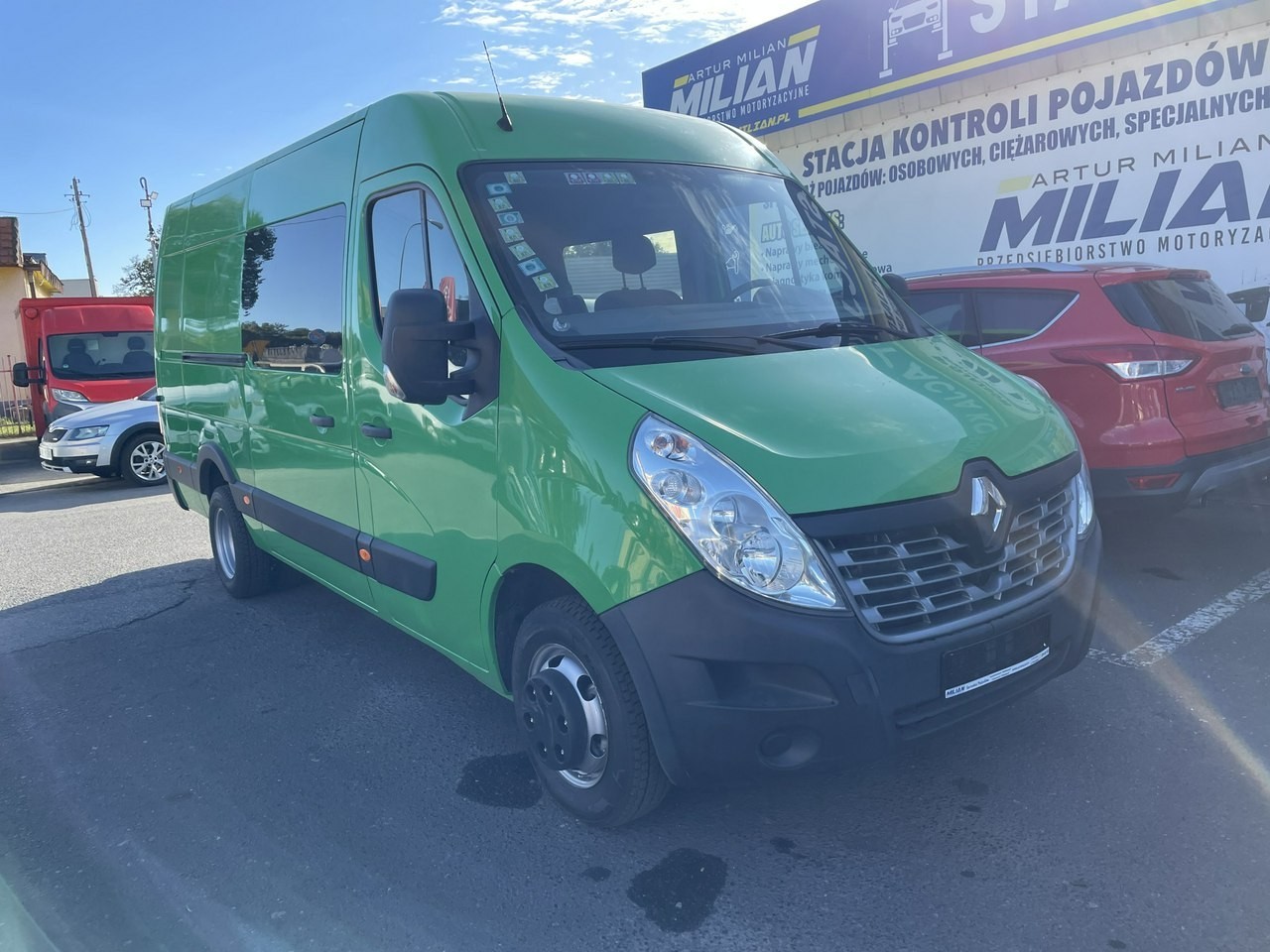 Renault Master Master 2.3-165KM Brygadówka dokka doka bliżniacze koła DMC3500kg