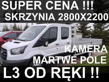 Ford Transit 7-os Skrzynia 2800x2200 Hak 130KM Super Cena Od ręki !!-1