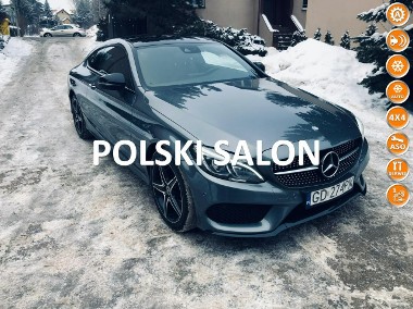 Mercedes-Benz Klasa C W205 Polski Salon bezwypadkowy-1