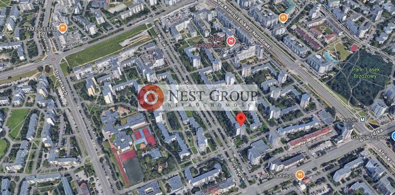 69 m² Ursynów Natolin 3 pokojowe umeblowane - Widok 5