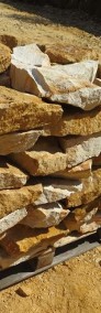 Kamień ogrodowy do ogrodu płaski na  piaskowiec skarpy naturalny płaski -4