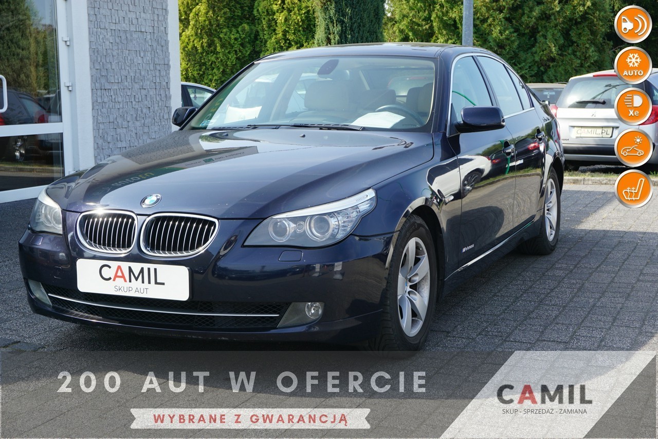 BMW SERIA 5 V (E60/E61) BMW SERIA 5 3.0 Diesel 218KM, dobry silnik, dobre wyposażenie, bardzo dobre auto