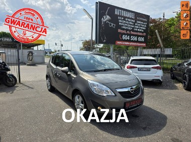 Opel Meriva B 1.4 TURBO 120 KM, Klimatyzacja, Grzane Fotele, Tempomat, Isofix-1