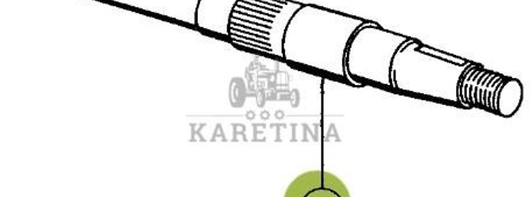 CLAAS Lexion 460 Wałek Napędu Nagarniacza 0006693262 00 0669 326 2-1
