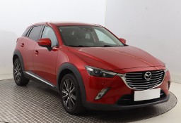 Mazda CX-3 , Salon Polska, Skóra, Navi, Klimatronic, Tempomat,