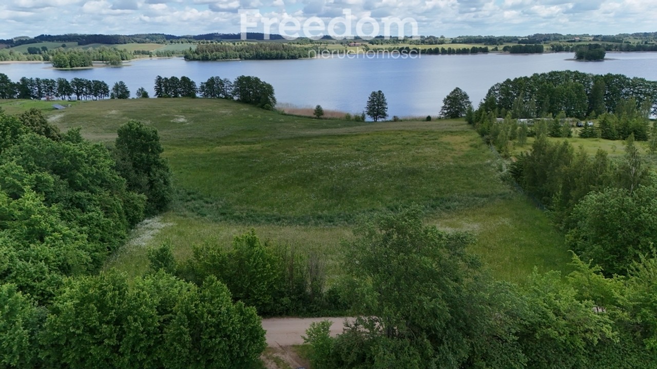 Działka 5000 m² z liną brzegową jeziora Szóstak - Widok 5