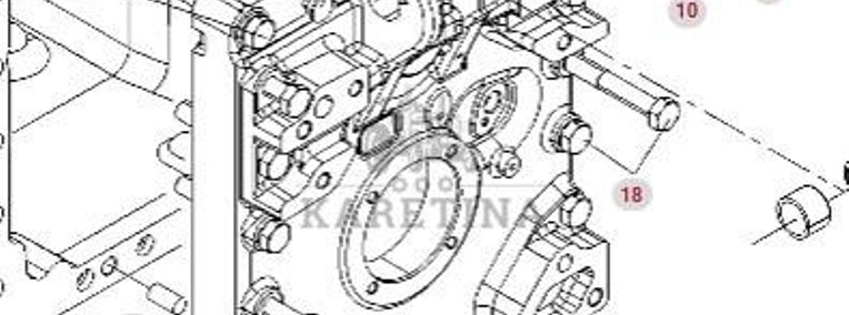 Valtra S274 S294 S324 S394 Fendt S927 S930 S933 S939 Pokrywa Tylnej Osi 945150050020-1