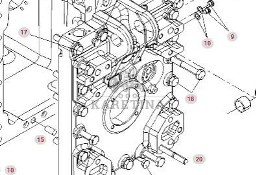 Valtra S274 S294 S324 S394 Fendt S927 S930 S933 S939 Pokrywa Tylnej Osi 945150050020