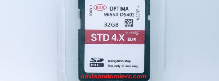 Karta SD mapa EU Kia OPTIMA Gen 4.X-1