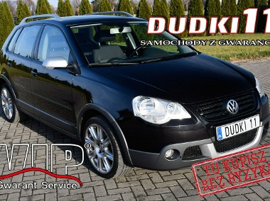 Volkswagen Polo IV 1,9tdi Cross-Polo. Kimatyzacja,Hak,Alu,Serwis,El.szyby x4.Centralka,-1