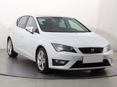 SEAT Leon III , Salon Polska, Skóra, Klimatronic, Tempomat, Parktronic-1