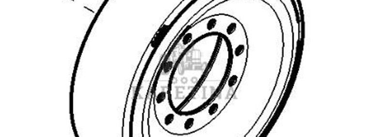 John Deere 9420RX 9470RX 9520RX 9620RX Koło Napędowe RE581208 TA21073 RE581209-1