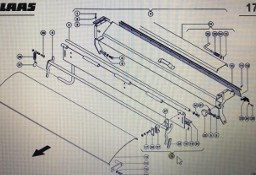 CLAAS 00 0777 363 1/Claas Lexion pokrywa/Claas Lexion 580 560-540 770-760 670-640