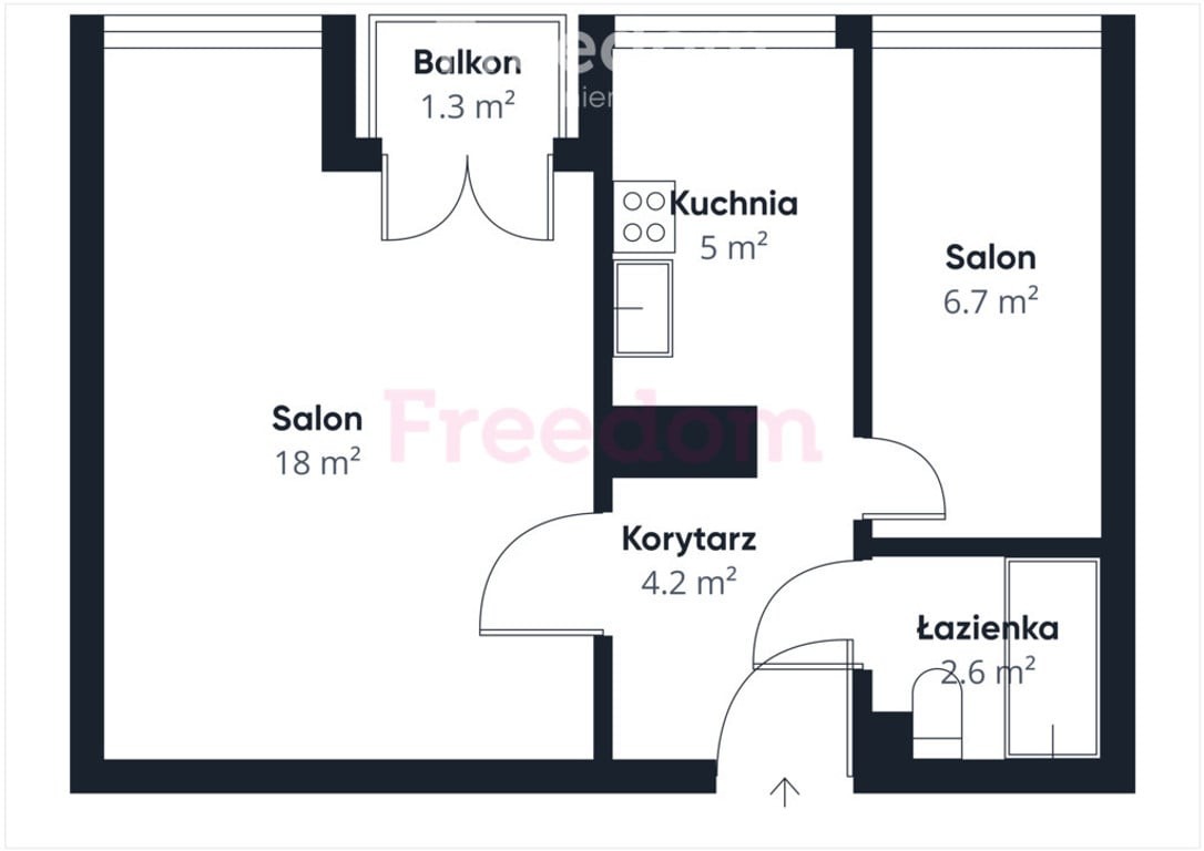 Na Stoku – 2 pokoje, balkon, zielona okolica - View 4
