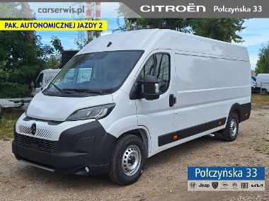 Citroen Jumper Furgon L4H2 2.2 180KM AT8 15m3|Podwójny resor|Pak. Autonomicznej Jaz-1