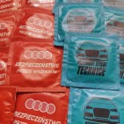 Prezerwatywy z nadrukiem Audi - kpl. 2szt.