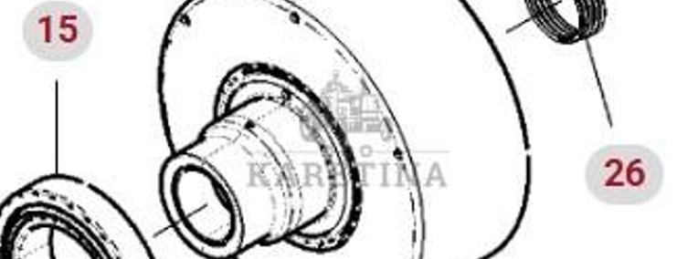 Fendt 930 933 936 939 942 Vario Gen 6 Obudowa Sprzęgła WOM CZĘŚCI H218PH0150010-1