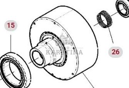 Fendt 930 933 936 939 942 Vario Gen 6 Obudowa Sprzęgła WOM CZĘŚCI H218PH0150010