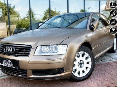 Audi A8 II (D3) BiXenon|Quattro|Skóry|Pamięć|FuLL| LPG Gaz Sekwencja|Serwisowany|-1