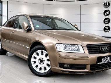 Audi A8 II (D3) BiXenon|Quattro|Skóry|Pamięć|FuLL| LPG Gaz Sekwencja|Serwisowany|-1