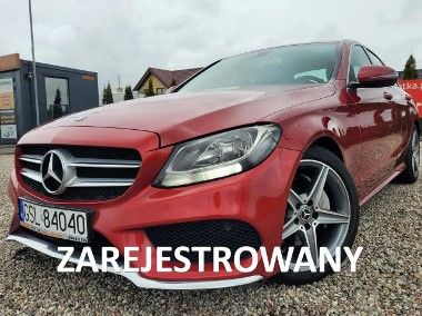 Mercedes-Benz Klasa C W205 2.0 Benz -184KM**2017**9-G-tronic**PAKIET AMG**Skóra**ZAREJESTROWANY-1