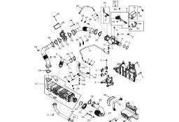 John Deere 9470RX - Venturi RE550122 (Silnik)