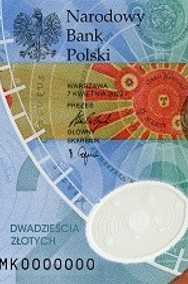 Zestaw 3 banknoty kolekcjonerskie 20 złotych - Mikołaj Kopernik-2