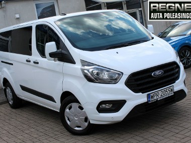 Ford Transit Custom Long 9-osobowy SalonPL FV23% Nowy Rozrząd Android Tempomat-1