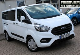 Ford Transit Custom Long 9-osobowy SalonPL FV23% Nowy Rozrząd Android Tempomat