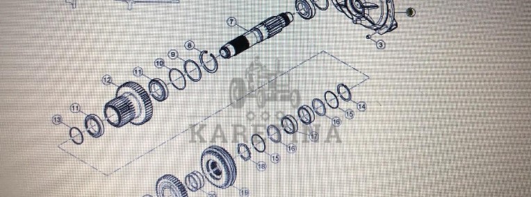 Obudowa Wałka Atakującego Claas Arion seria 600-1