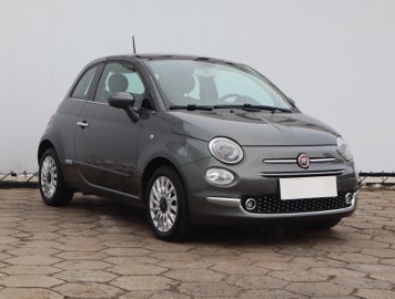 Fiat 500 , Skóra, Klima, Tempomat, Parktronic, Dach panoramiczny