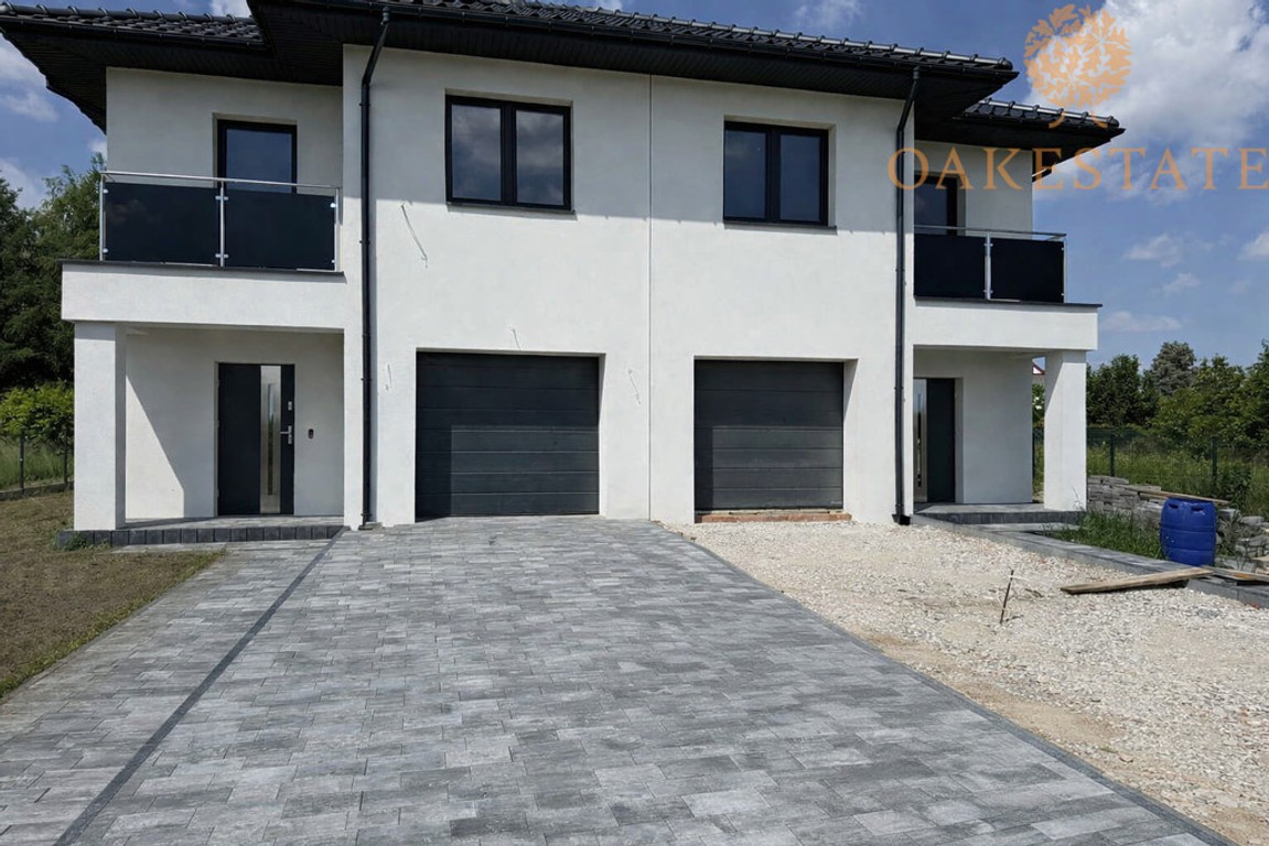 Nowoczesny bliźniak 136m2, stan deweloperski