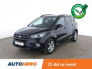 Ford Kuga III 4x4, automat, bi-xenon, panorama, navi, grzane fotele, czujniki park