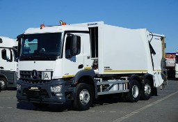 Mercedes-Benz Arocs 2536 / ŚMIECIARKA FAUN / OŚ SKRĘTNA