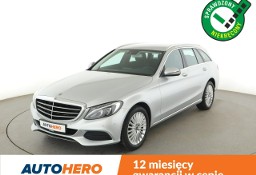 Mercedes-Benz Klasa C W205 FV23% automat full LED półskóra navi klima auto grzane fotele czujni