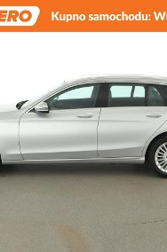 Mercedes-Benz Klasa C W205 FV23% automat full LED półskóra navi klima auto grzane fotele czujni-2