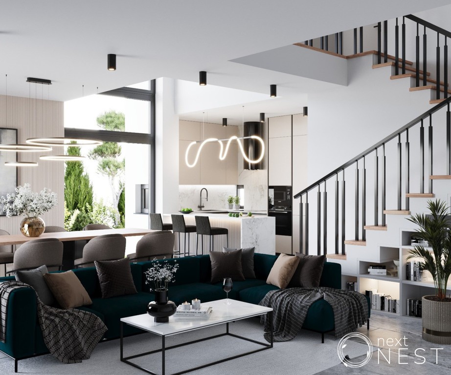 Zalesie Górne/ Krępa dom 144,89 m², działka 700 m² – pohled 5