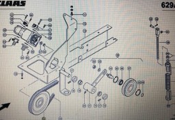 CLAAS 00 0628 959 1/Claas koło pasowe/Claas Lexion 580 670 600 770-760 560-540