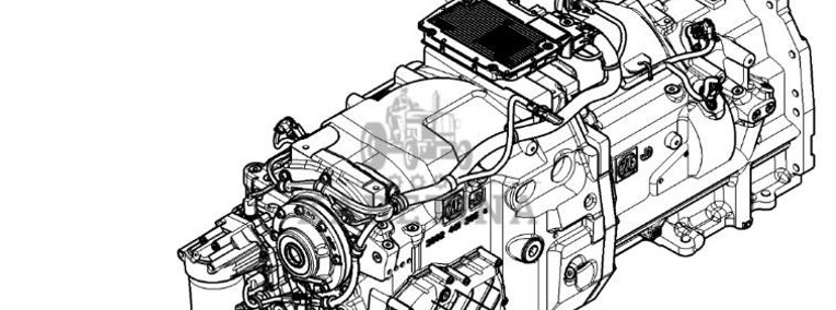 John Deere 6230 6250 - skrzynia biegów IVT Autopower CZĘŚCI AL235825-1