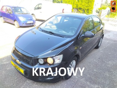 Chevrolet Aveo II (T300) Chevrolet Aveo LS+ sedan 1.2 70 KM, salon Polska-1